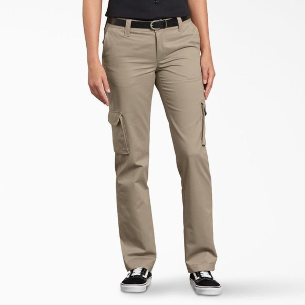 dickie's for women stretch cargo pants - size 12